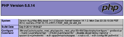 PHP Info